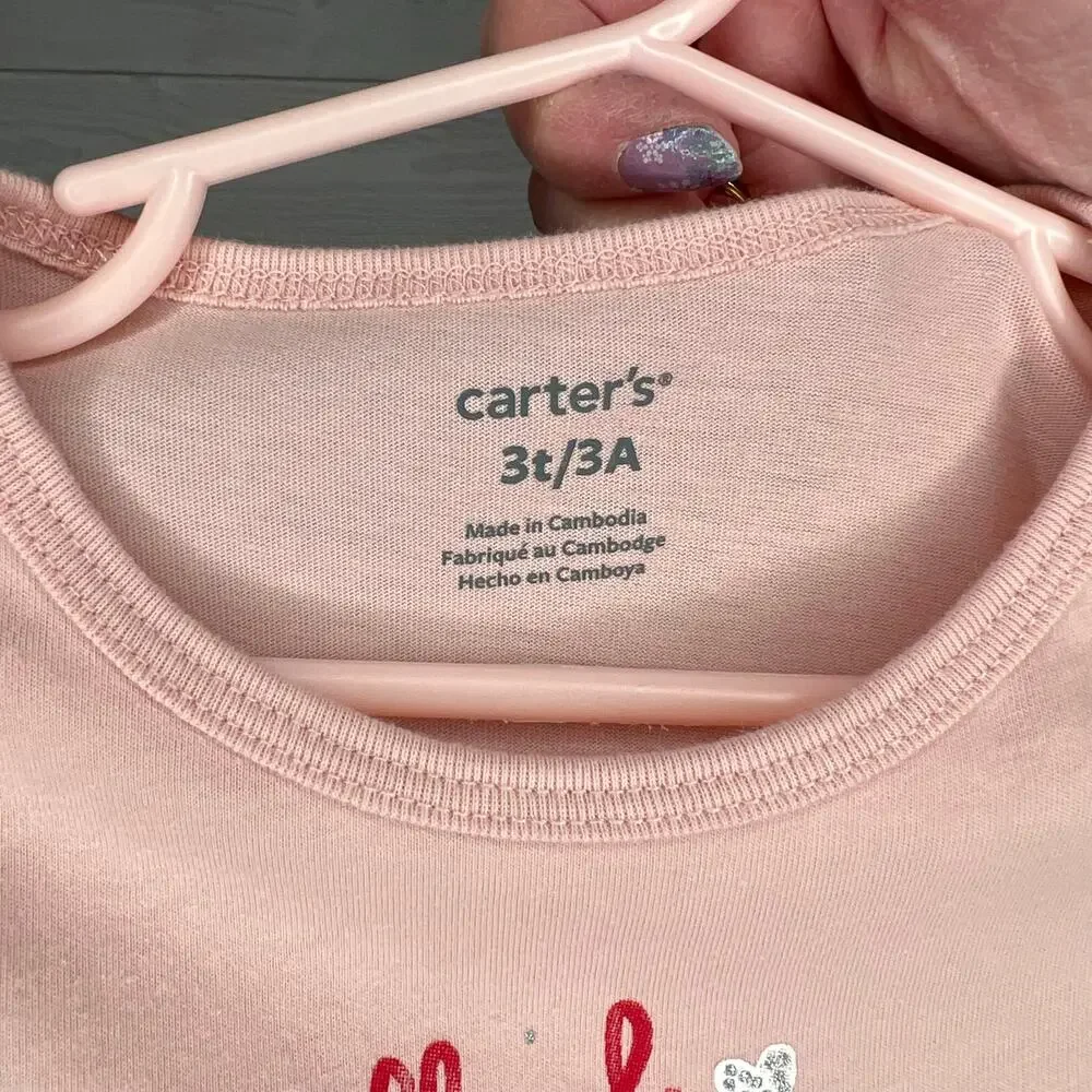 Carter’s pink long